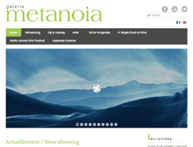 Tablet Screenshot of galerie-metanoia.fr